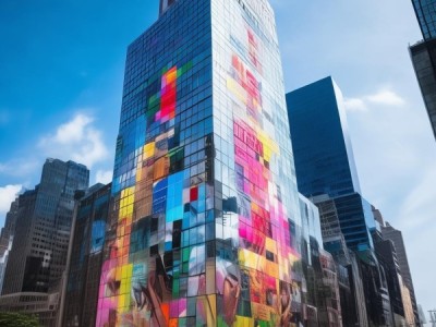 城市广告设计的艺术之镜，城市镜与广告设计的创新融合